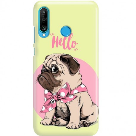 ETUI CLEAR NA TELEFON HUAWEI P30 LITE HELLO MOPS