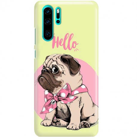 ETUI CLEAR NA TELEFON HUAWEI P30 PRO HELLO MOPS