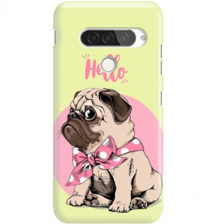ETUI CLEAR NA TELEFON LG G8S / G8S THINQ HELLO MOPS