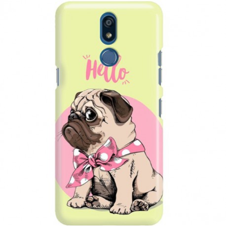 ETUI CLEAR NA TELEFON LG K40 HELLO MOPS