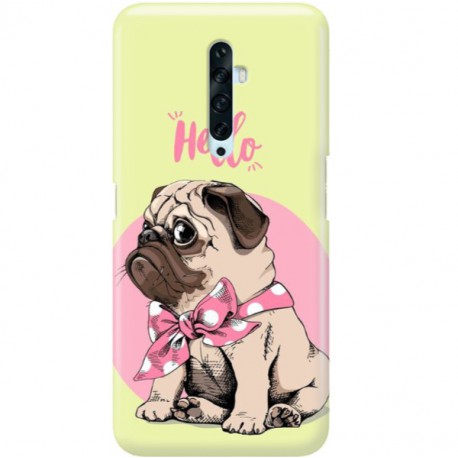 ETUI CLEAR NA TELEFON OPPO RENO 2 HELLO MOPS