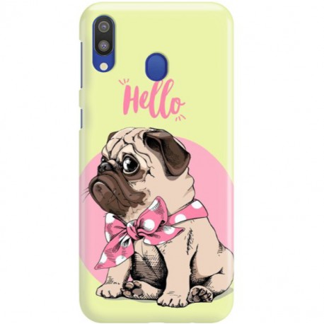 ETUI CLEAR NA TELEFON SAMSUNG GALAXY M20 HELLO MOPS