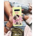 ETUI CLEAR NA TELEFON SAMSUNG GALAXY S10 HELLO MOPS