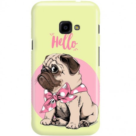 ETUI CLEAR NA TELEFON SAMSUNG GALAXY XCOVER 4 HELLO MOPS