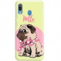 ETUI CLEAR NA TELEFON SAMSUNG GALAXY A30 HELLO MOPS