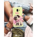 ETUI CLEAR NA TELEFON SAMSUNG GALAXY J4 2018 HELLO MOPS