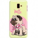 ETUI CLEAR NA TELEFON SAMSUNG GALAXY J6 PLUS 2018 HELLO MOPS