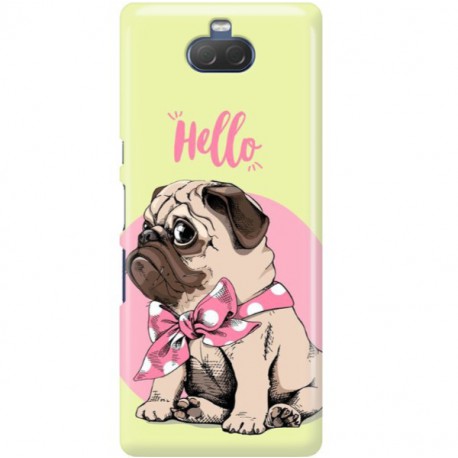 ETUI CLEAR NA TELEFON SONY XPERIA 10 HELLO MOPS