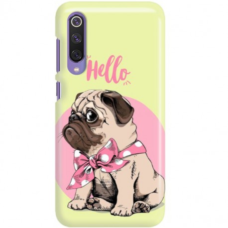 ETUI CLEAR NA TELEFON XIAOMI MI9 SE HELLO MOPS