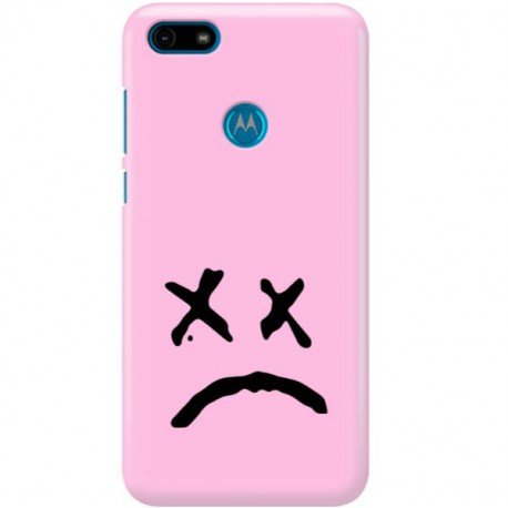 ETUI CLEAR NA TELEFON MOTOROLA MOTO E6 PLAY LIL PEEP