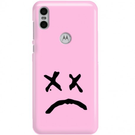 ETUI CLEAR NA TELEFON MOTOROLA MOTO ONE LIL PEEP