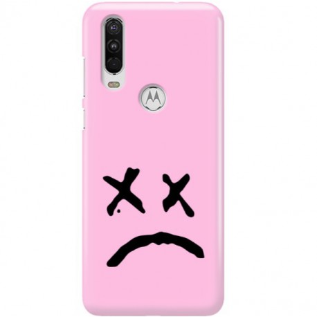 ETUI CLEAR NA TELEFON MOTOROLA MOTO ONE ACTION LIL PEEP