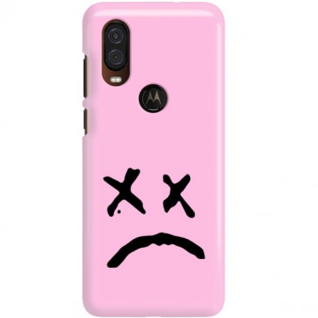 ETUI CLEAR NA TELEFON MOTOROLA MOTO ONE VISION LIL PEEP