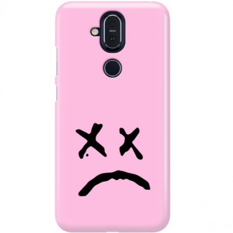 ETUI CLEAR NA TELEFON NOKIA 8.1 / X7 LIL PEEP