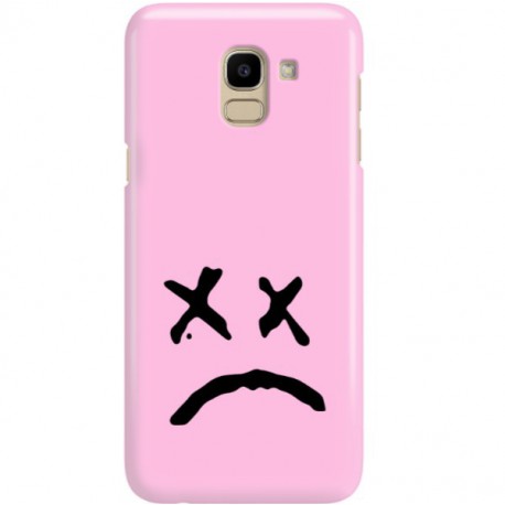 ETUI CLEAR NA TELEFON SAMSUNG GALAXY J6 2018 LIL PEEP
