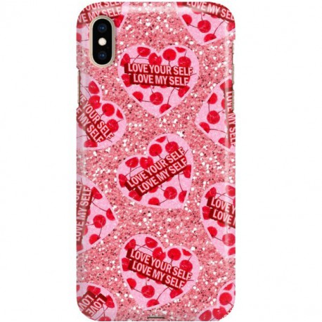 ETUI CLEAR NA TELEFON APPLE IPHONE XS MAX LOVE YOURSELF