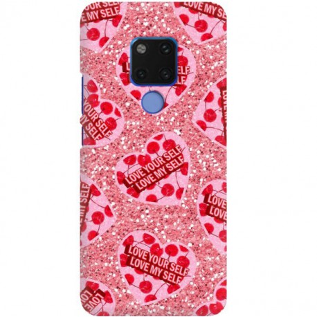 ETUI CLEAR NA TELEFON HUAWEI MATE 20 LOVE YOURSELF