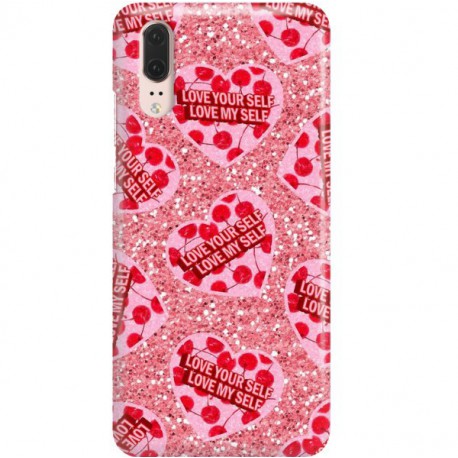 ETUI CLEAR NA TELEFON HUAWEI P20 LOVE YOURSELF