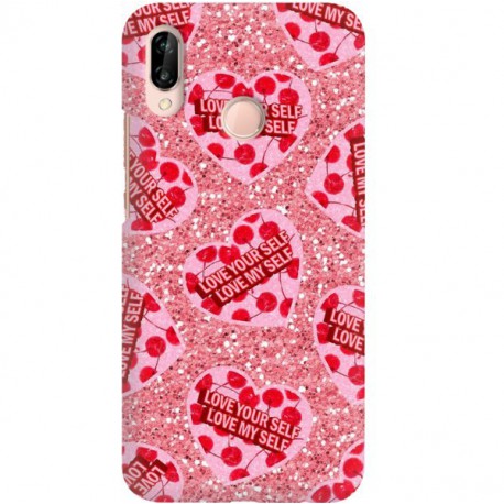 ETUI CLEAR NA TELEFON HUAWEI P20 LITE LOVE YOURSELF
