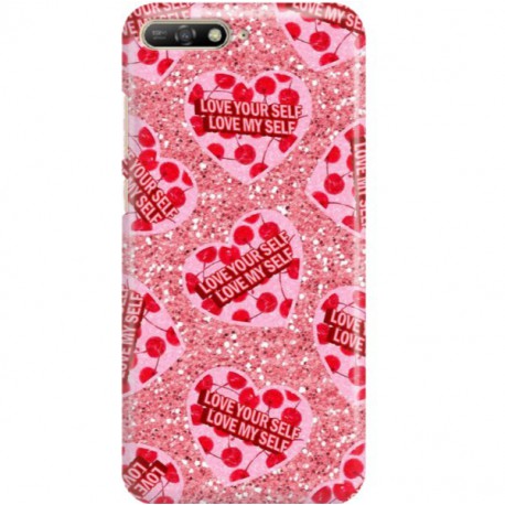 ETUI CLEAR NA TELEFON HUAWEI Y6 2018 LOVE YOURSELF