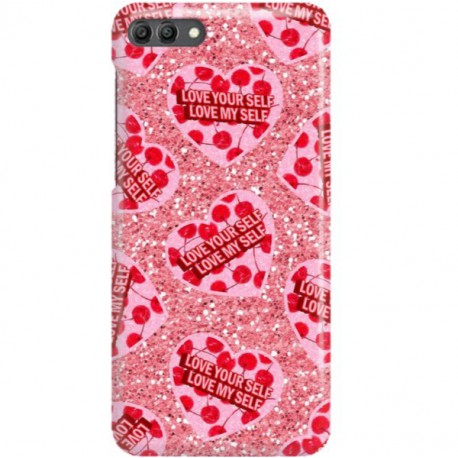 ETUI CLEAR NA TELEFON HUAWEI Y9 2018 LOVE YOURSELF