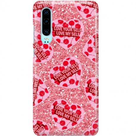 ETUI CLEAR NA TELEFON HUAWEI P30 LOVE YOURSELF