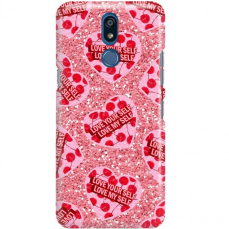 ETUI CLEAR NA TELEFON LG K40 LOVE YOURSELF