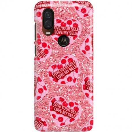 ETUI CLEAR NA TELEFON MOTOROLA MOTO ONE VISION LOVE YOURSELF