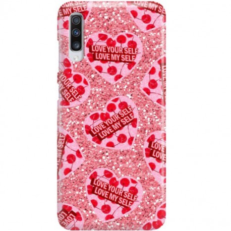 ETUI CLEAR NA TELEFON SAMSUNG GALAXY A70 LOVE YOURSELF