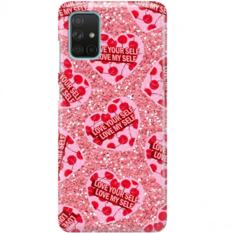 ETUI CLEAR NA TELEFON SAMSUNG GALAXY A71 LOVE YOURSELF