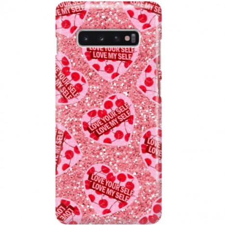 ETUI CLEAR NA TELEFON SAMSUNG GALAXY S10 PLUS LOVE YOURSELF