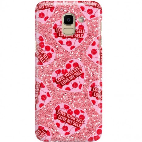 ETUI CLEAR NA TELEFON SAMSUNG GALAXY J6 2018 LOVE YOURSELF