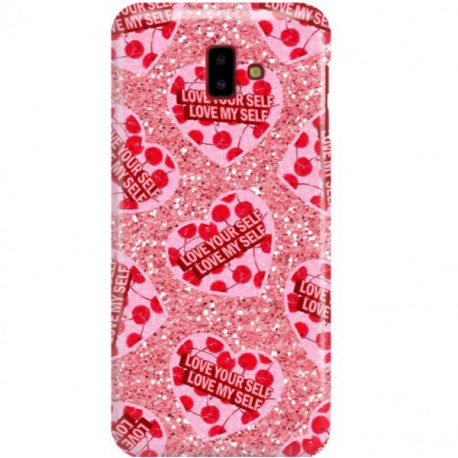 ETUI CLEAR NA TELEFON SAMSUNG GALAXY J6 PLUS 2018 LOVE YOURSELF