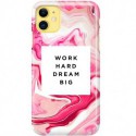 ETUI CLEAR NA TELEFON APPLE IPHONE 11 MARBLE WALLPAPER