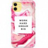 ETUI CLEAR NA TELEFON APPLE IPHONE 11 MARBLE WALLPAPER