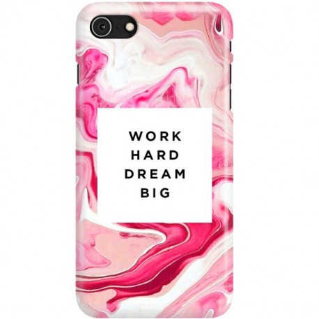 ETUI CLEAR NA TELEFON APPLE IPHONE 7 / 8 MARBLE WALLPAPER