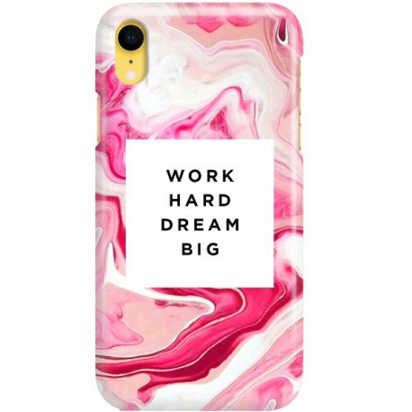 ETUI CLEAR NA TELEFON APPLE IPHONE XR MARBLE WALLPAPER