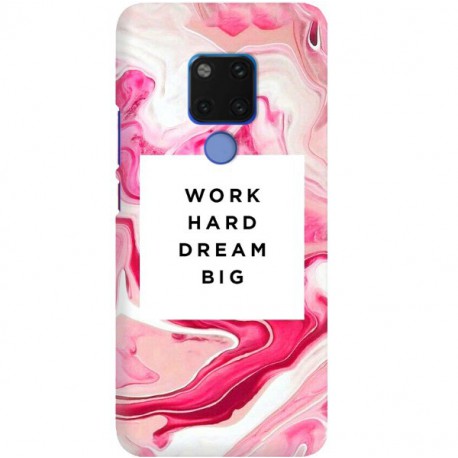 ETUI CLEAR NA TELEFON HUAWEI MATE 20 MARBLE WALLPAPER