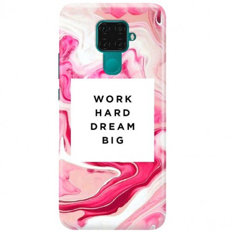 ETUI CLEAR NA TELEFON HUAWEI MATE 30 LITE MARBLE WALLPAPER