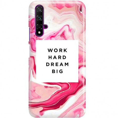 ETUI CLEAR NA TELEFON HUAWEI NOVA 5 MARBLE WALLPAPER