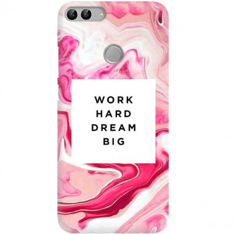 ETUI CLEAR NA TELEFON HUAWEI P SMART MARBLE WALLPAPER