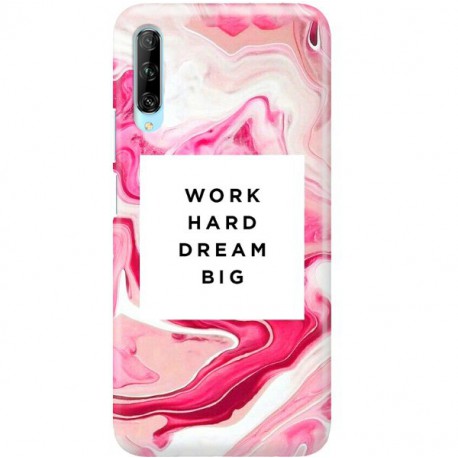 ETUI CLEAR NA TELEFON HUAWEI P SMART PRO / HONOR Y9S MARBLE WALLPAPER