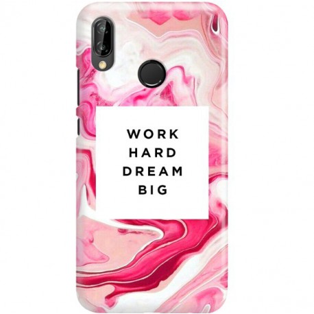 ETUI CLEAR NA TELEFON HUAWEI P20 LITE 2019 / NOVA 5I MARBLE WALLPAPER