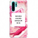 ETUI CLEAR NA TELEFON HUAWEI P30 PRO MARBLE WALLPAPER