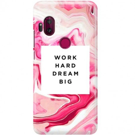 ETUI CLEAR NA TELEFON MOTOROLA ONE HYPER MARBLE WALLPAPER