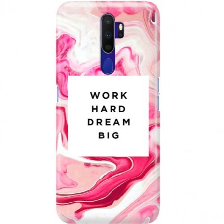 ETUI CLEAR NA TELEFON OPPO A9 2020 MARBLE WALLPAPER