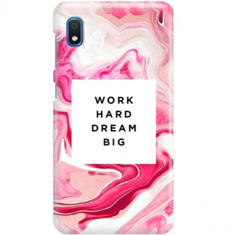 ETUI CLEAR NA TELEFON SAMSUNG GALAXY A10 MARBLE WALLPAPER