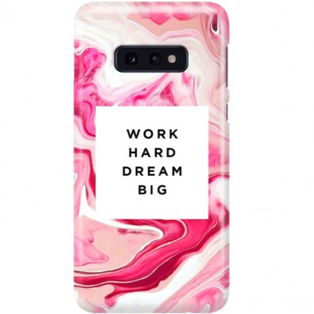 ETUI CLEAR NA TELEFON SAMSUNG GALAXY S10E MARBLE WALLPAPER
