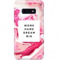 ETUI CLEAR NA TELEFON SAMSUNG GALAXY S10E MARBLE WALLPAPER