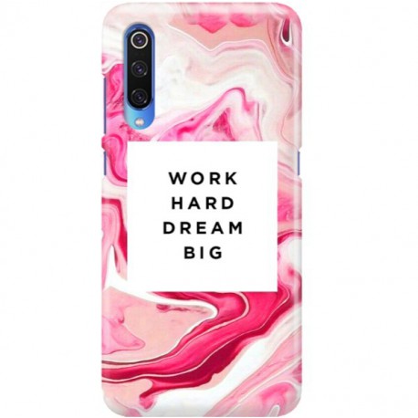 ETUI CLEAR NA TELEFON XIAOMI MI9 MARBLE WALLPAPER